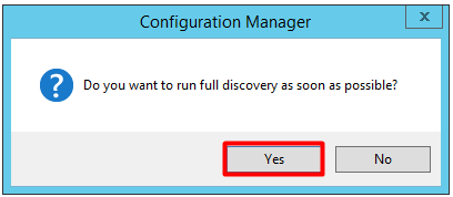 SCCM Discovery Methods