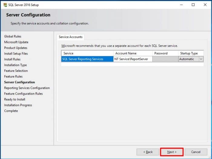 Install SQL Server 2016 Reporting Services